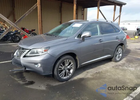 2013 Lexus Rx 450H z USA, uszkodzony, nr VIN JTJBC1BA6D2060268
